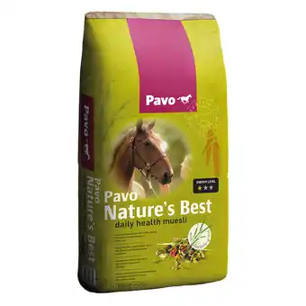 Zooplus 15kg Pavo Nature's Best voor paarden muesli aanbieding