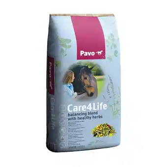 Zooplus 15kg Pavo Care4Life kruidenmuesli voor paarden aanbieding