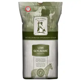 Zooplus 15kg Low Glycaemic prebiotic Mühldorfer Paardenvoer aanbieding