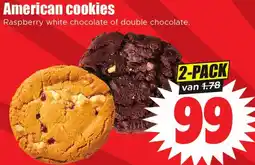 Dirk American cookies aanbieding