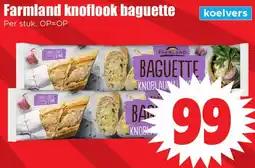 Dirk Farmland knoflook baguette aanbieding