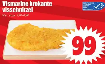 Dirk Vismarine krokante visschnitzel aanbieding