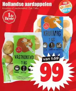 Dirk Hollandse aardappelen aanbieding