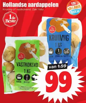 Dirk Hollandse aardappelen aanbieding