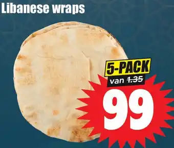 Dirk Libanese wraps aanbieding