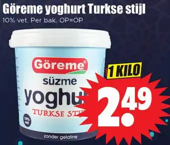 Dirk Göreme yoghurt Turkse stijl aanbieding