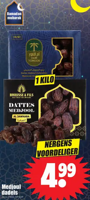 Dirk Medjoul dadels aanbieding