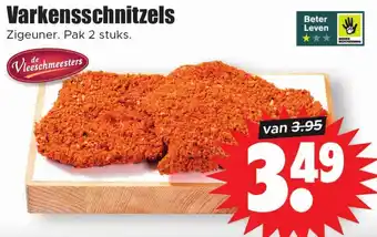 Dirk Varkensschnitzels aanbieding