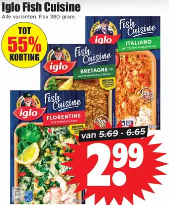 Dirk Iglo Fish Cuisine aanbieding