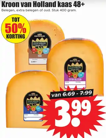 Dirk Kroon van Holland kaas 48+ aanbieding