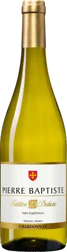 Wijnvoordeel Pierre Baptiste Chardonnay Édition '25' Deluxe aanbieding