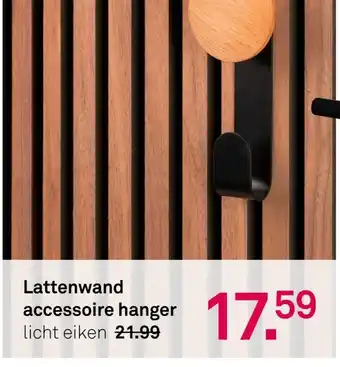 Karwei Lattenwand accessoire hanger aanbieding