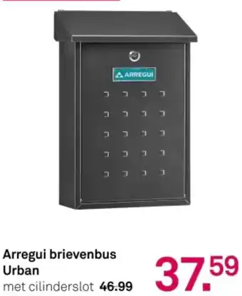 Karwei Arregui brievenbus Urban aanbieding