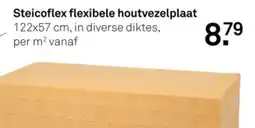 Karwei Steicoflex flexibele houtvezelplaat aanbieding