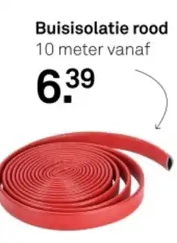 Karwei Buisisolatie rood aanbieding