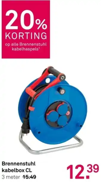 Karwei Brennenstuhl kabelbox CL aanbieding