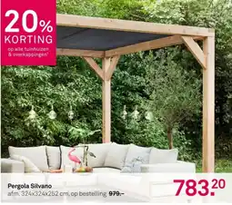 Karwei Pergola Silvano aanbieding