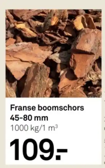 Karwei Franse boomschors aanbieding