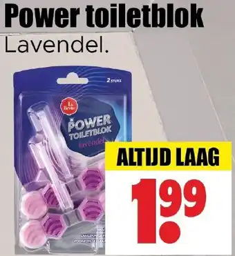 Dirk Power toiletblok aanbieding