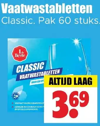 Dirk Vaatwastabletten aanbieding