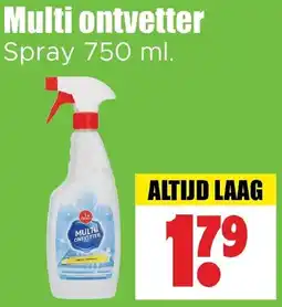 Dirk Multi ontvetter Spray aanbieding