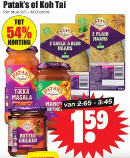 Dirk Patak's of Koh Tai aanbieding