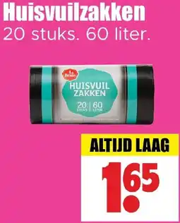 Dirk Huisvuilzakken aanbieding