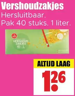 Dirk Vershoudzakjes aanbieding