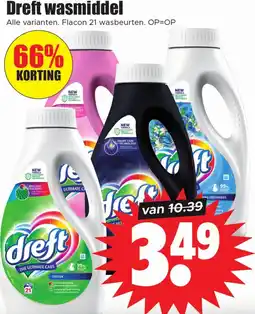 Dirk Dreft wasmiddel aanbieding