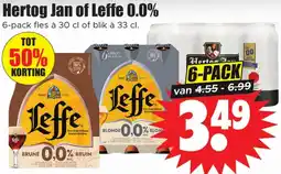 Dirk Hertog Jan of Leffe 0.0% aanbieding