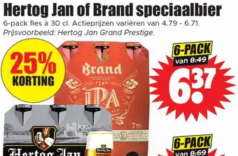 Dirk Brand speciaalbier aanbieding