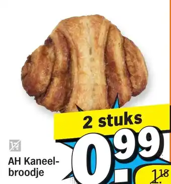 Albert Heijn AH Kaneelbroodje aanbieding