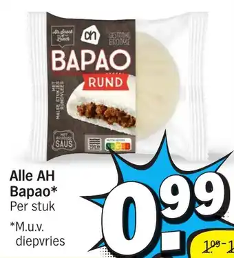 Albert Heijn Alle AH Bapao aanbieding