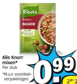 Albert Heijn Alle Knorr mixen aanbieding