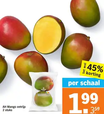 Albert Heijn AH Mango eetrijp aanbieding