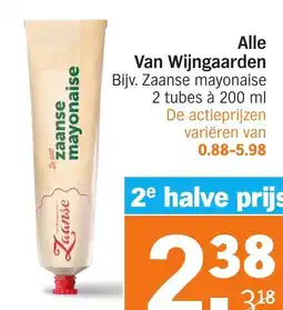 Albert Heijn Alle Van Wijngaarden aanbieding