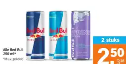 Albert Heijn Alle Red Bull aanbieding