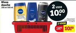 Kruidvat Nivea douche aanbieding