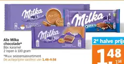 Albert Heijn Alle Milka chocolade aanbieding