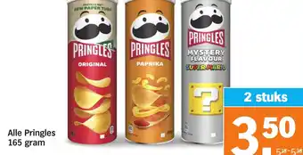 Albert Heijn Alle Pringles aanbieding