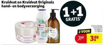 Kruidvat Kruidvat en kruidvat originals hand en bodyverzorging aanbieding