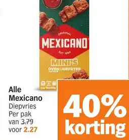 Albert Heijn Alle Mexicano aanbieding