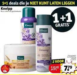 Kruidvat Kneipp aanbieding