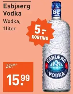 Albert Heijn Esbjaerg Vodka aanbieding