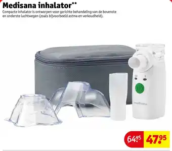 Kruidvat Medisana inhalator aanbieding