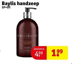 Kruidvat Baylis handzeep aanbieding