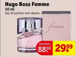 Kruidvat Hugo boss femme aanbieding