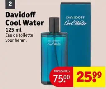 Kruidvat Davidoff cool water aanbieding