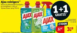 Kruidvat Ajax reinigers aanbieding