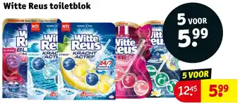 Kruidvat Witte Reus toiletblok aanbieding